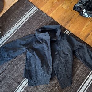 Ruti Israel Lagenlook Top Blouse 3/4 Sleeves High Low Hem Size Xs/Small